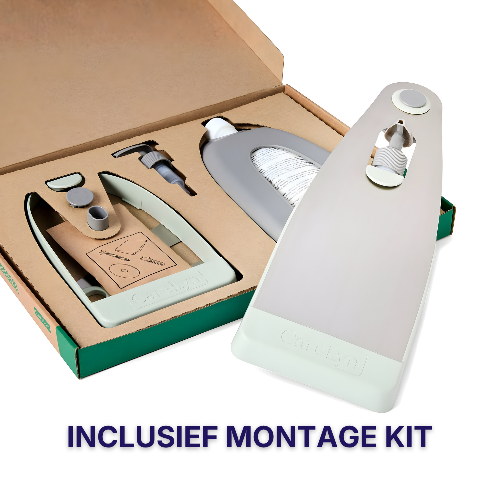 Carelyn Reisdispenser + 300ml SPF30 microplasticvrije zonnebrandcréme