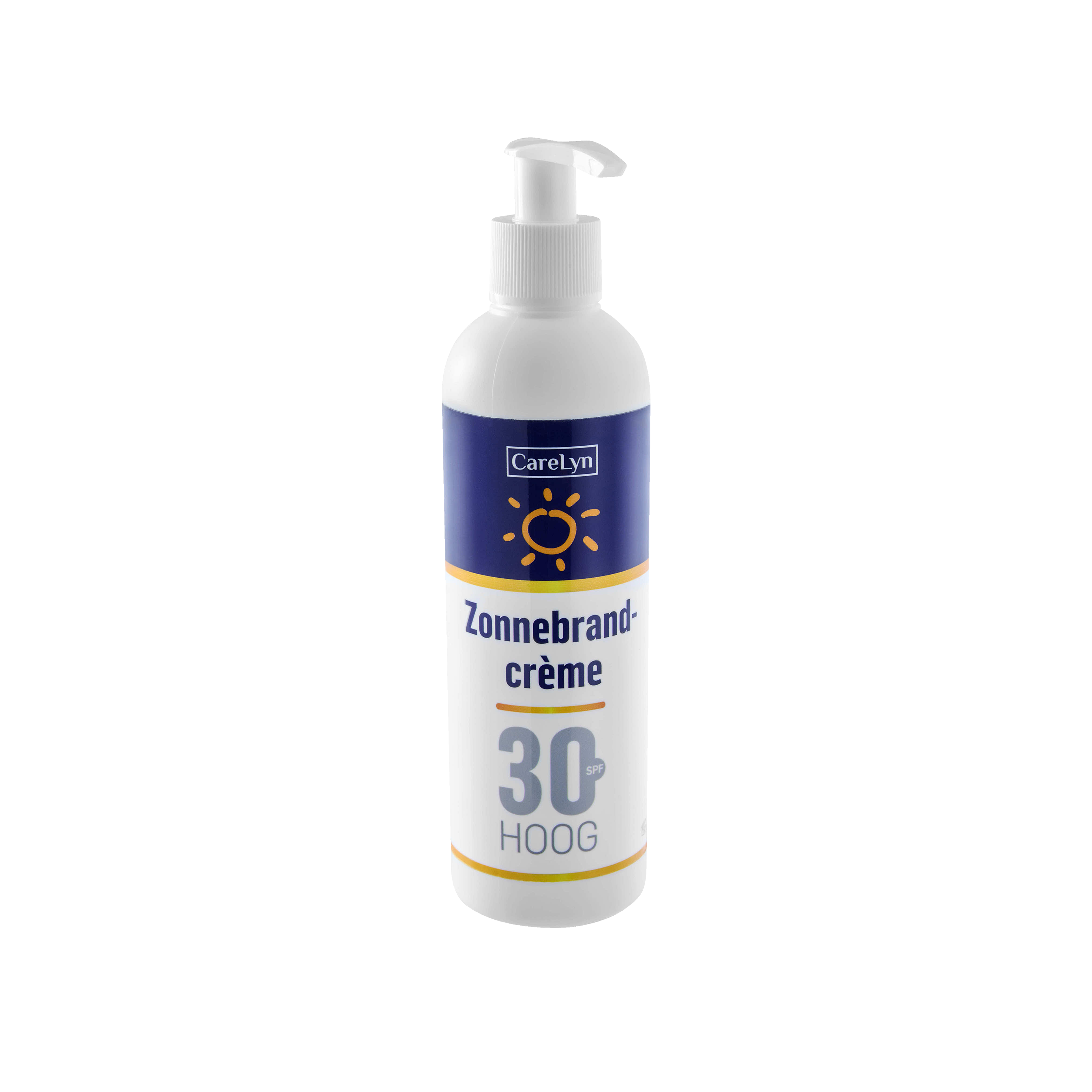 Flesje 250ml SPF30 microplasticvrije zonnebrandcréme